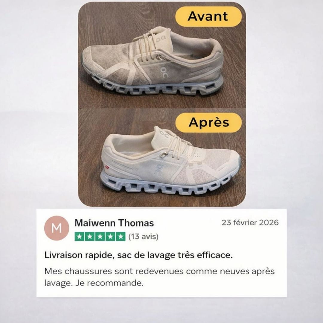 WashGuard™ – Sac de lavage pour chaussures
