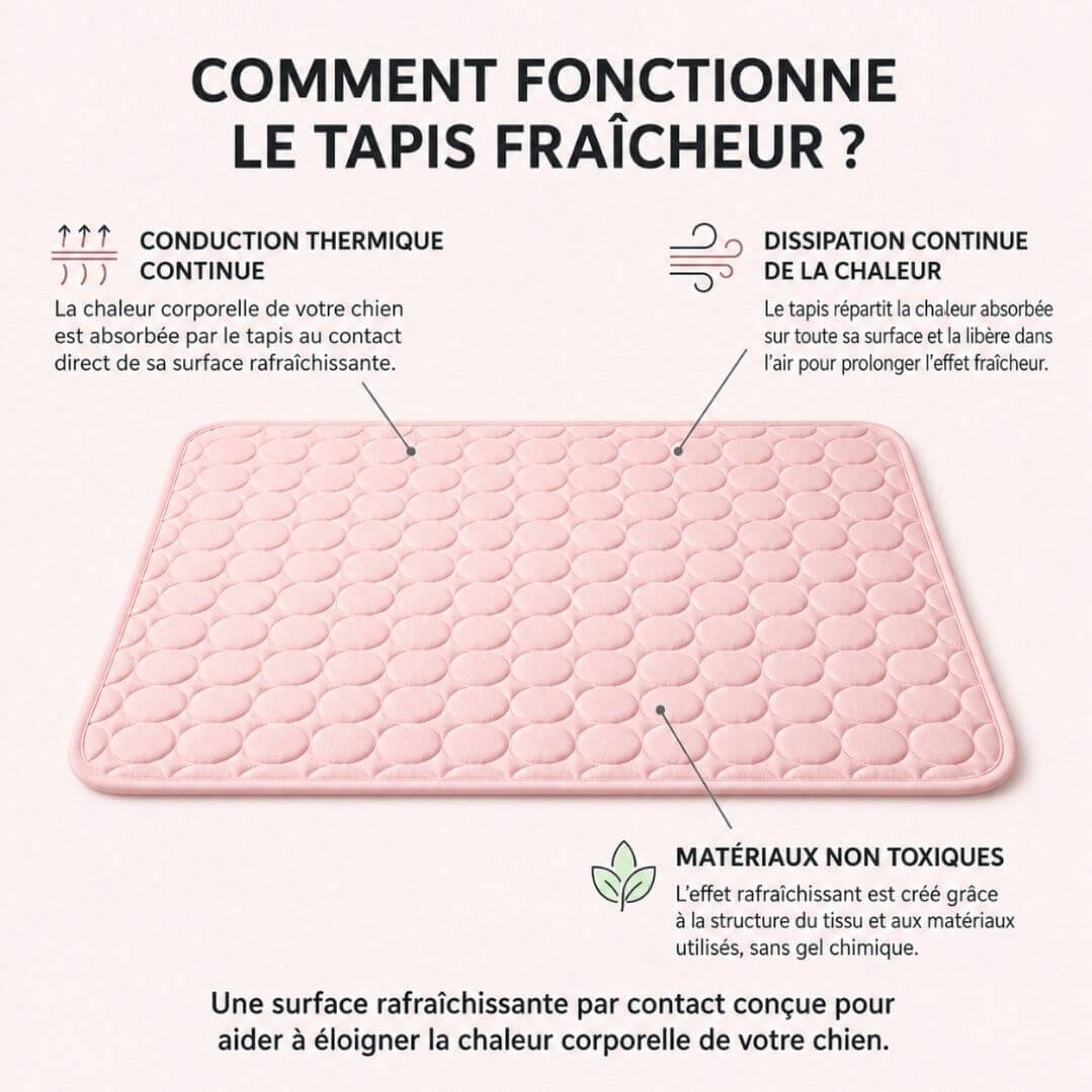 Fresko™ – Tapis rafraîchissant pour animaux