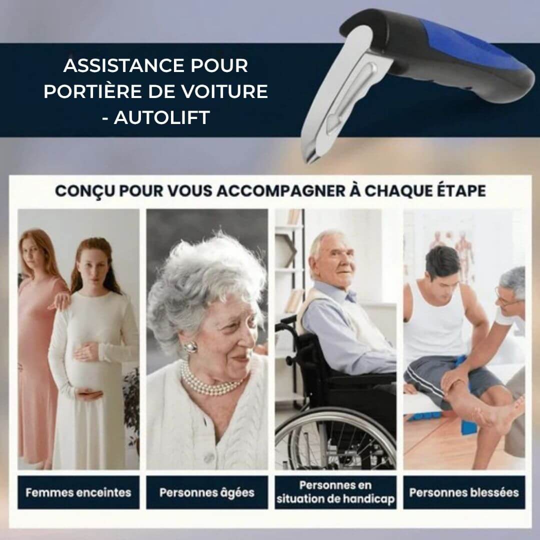 AutoLift™ – Poignée d’aide pour voiture