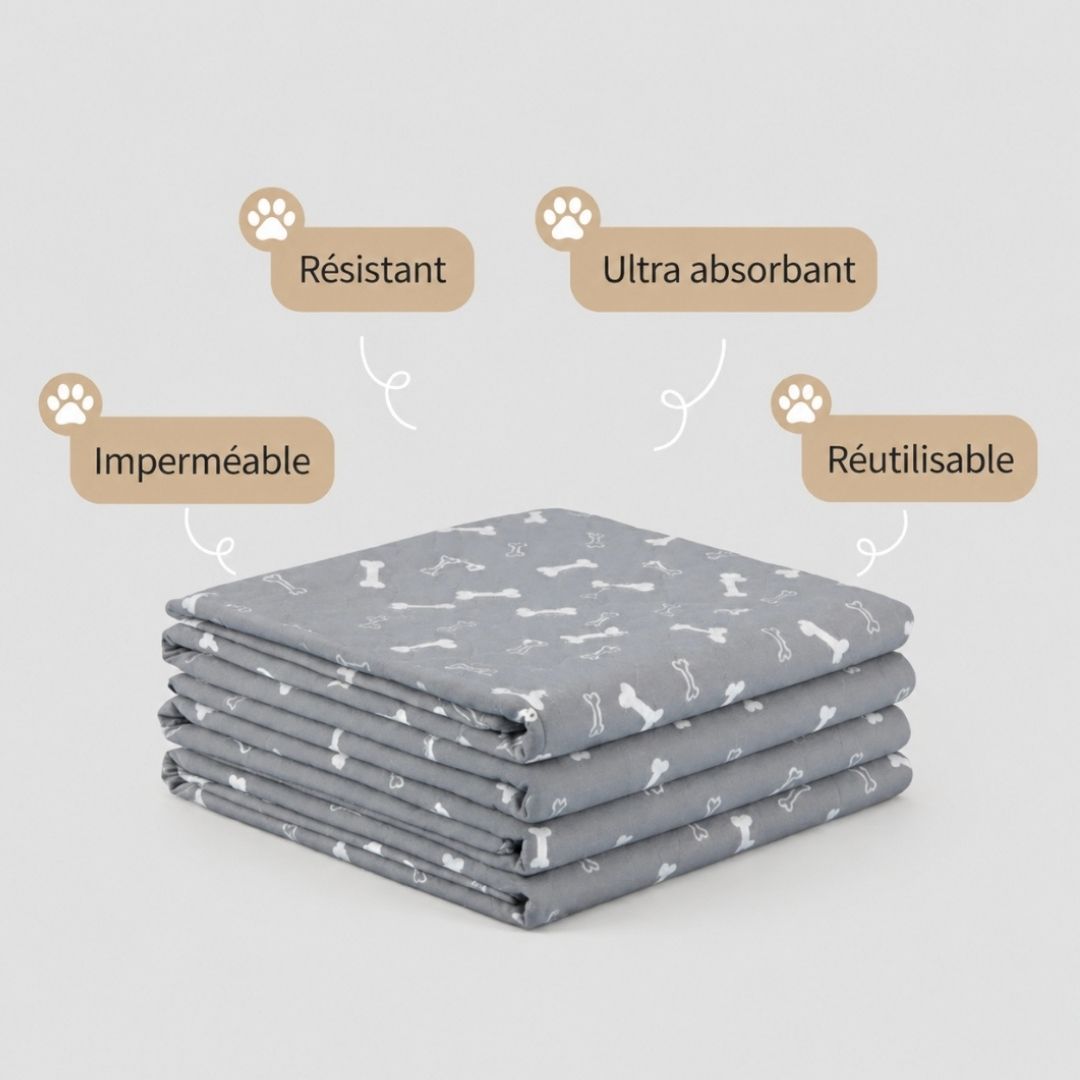 CleanPaw™ – Tapis hygiénique pour chiens et chats
